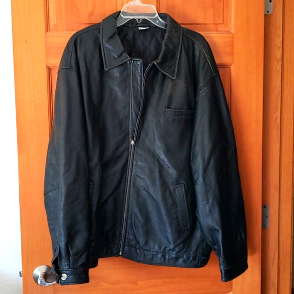 unknown Other - Mens Leather Coat